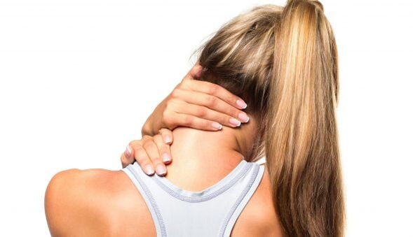 napięcie mięśni w osteochondrozie szyjnej